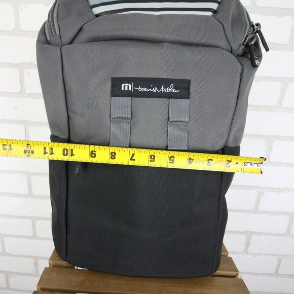 Travis Mathew Nelson Insulated Cooler Bag Backpack 1ML157 Grey New W Tag - Picture 11 of 11
